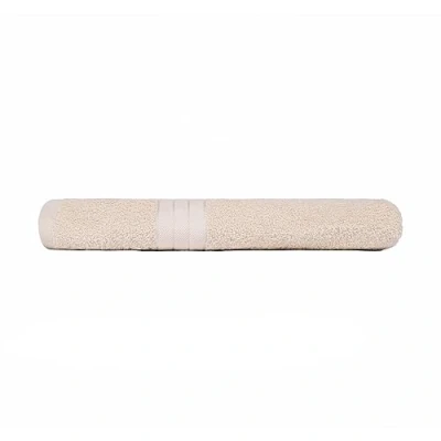 Image of Brentfords Bath Towels, 100% Cotton Large Bathroom Towels Super Absorbent Quick Drying Shower Towel Sheet, Beige 70 x 115cm