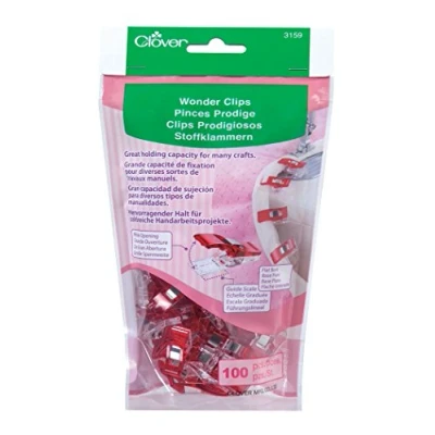 Image of Clover Wonder Clips (100 Pieces), 100/Pkg