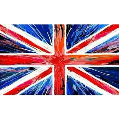 Image of Union Jack Tea Towel Souvenir Gift UK GB United Kingdom National Flag