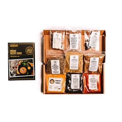 Image of spice Kitchen 9 Indian Collection, individual packs, including Award Winning, amazingly fragrant Garam Masala