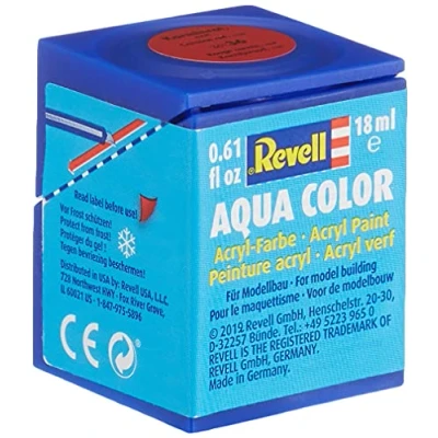 Image of Revell 18ml Aqua Color Acrylic Paint (Carmine Red Mat Finish)
