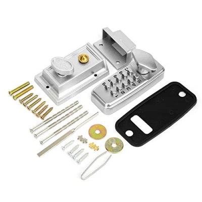 Image of Mechanical Lock Set, 2 4 Digits Mini Code Lock, Indoor Outdoor Door Password Security Coded