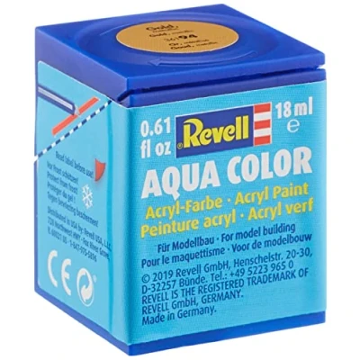 Image of Revell 18ml Aqua Color Acrylic Paint (Gold Metallic Finish)