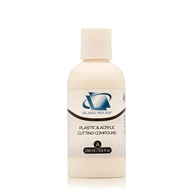 Image of Glass Polish 8.8oz (250ml) Plastic &amp; Acrylic Cutting Compound with Micro Abrasives for Professional Polishing