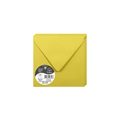 Image of Clairefontaine Ref 28358C Pollen Grain Envelopes (Pack of 20 Sheets) 140 x 140mm in Size, 120gsm Paper, Acid Free, Inkjet &amp; Laser Printed Compatible Watermelon