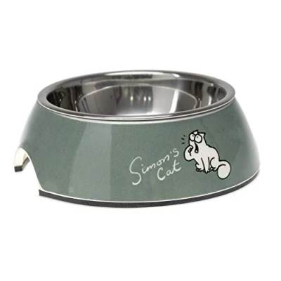 Image of Simon&#039;s Cat by Karlie 522105 Bowl 14 x 4.5 cm 160 ml Green