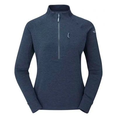 Image of Rab Women&#039;s Nexus Pull On Lightweight Fleece Jacket for Trekking &amp; Climbing Deep Ink Medium
