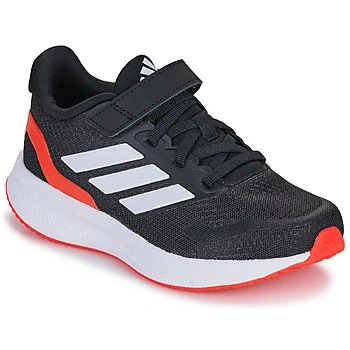 Image of adidas Performance Runfalcon 5 Trainers for kids, Size: 10K, Core black cloud white lucid red Textile/synthetics