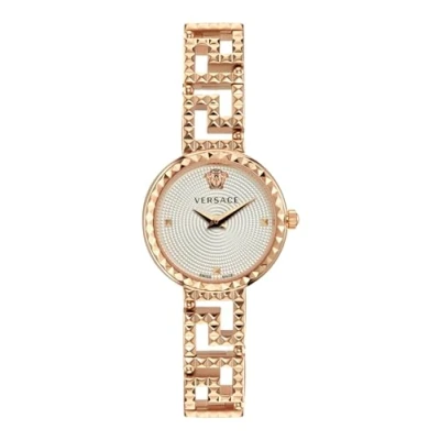 Image of Versace Greca Goddess WoMens Rose Gold Watch VE7A00223 Stainless Steel (archived) One Size