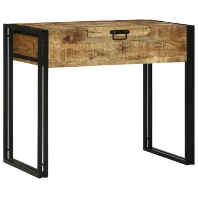 Image of vidaXL Dressing Table 90 x 50 75 cm Solid Mango Wood