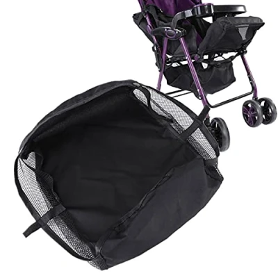 Image of Jeffergarden 1PcShopping Basket for Baby Stroller, Attachable Organizers Stroller Pram Bottom Pushchair Shopping Storage Case Organizer Bag