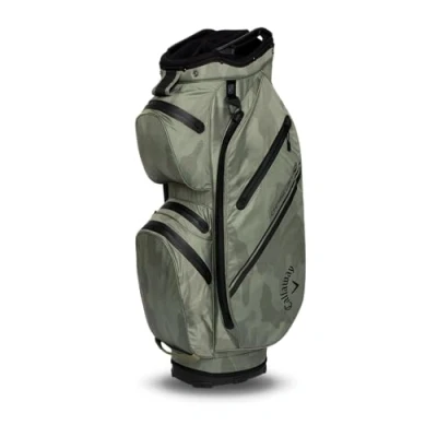 Image of Callaway Golf Chase Dry Waterproof Cart Bag, 2025, Green Camo