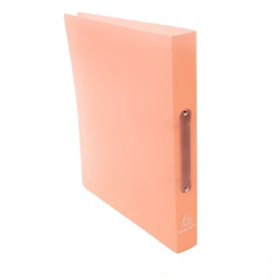 Image of Exacompta Reference. 54977E, Pack of 5 Semi Rigid PP (Polypropylene) Chromaline Binders, 2 Round Rings with a 30 mm Diameter, 40 Spine, External Dimensions: 32 x 25 cm, DIN A4 Filing Format,
