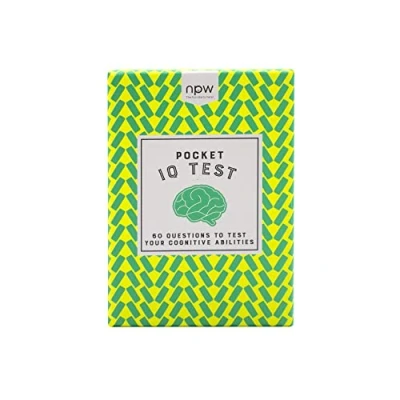 Image of NPW USA Pocket IQ Test Cards, 60 Cards