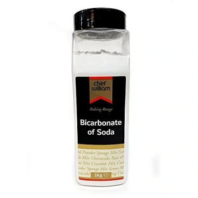 Image of Bicarbonate of Soda Baking 1kg Jar Chef William Large Shaker