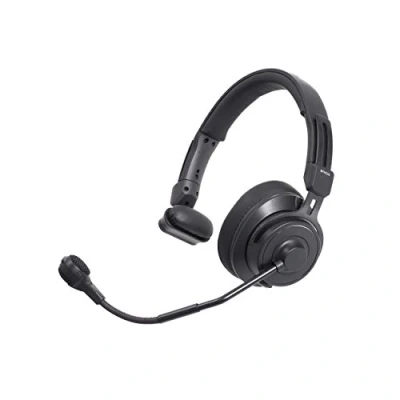Image of Audio Technica BPHS2S Single Ear Broadcast Headset with Hypercardioid Dynamic Boom Microphone