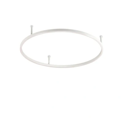 Image of Oracle Slim Non Dim Round 70cm Integrated Led Semi Flush Light White 3000K