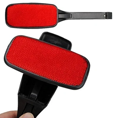 Image of Swivel Magic Lint Brush Clothes Fabric Pet Hair Dust Remover Cleaner Cleaning Scrubbing