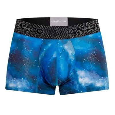Image of Mundo Unico Men Boxer Briefs Trunks Colombian Underwear Ropa Interior Colombiana de Hombre, 46 blue_style_24080100110, L