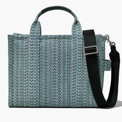 Image of Marc Jacobs The Medium Denim Jacquard Tote Bag