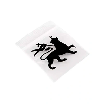 Image of 100 Resealable Baggies Lion Of Judah Design 5cm x