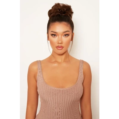 Image of Lullabellz Premium Hair Up Scrunchie Messy Bun, Chestnut, 6 Inch Length
