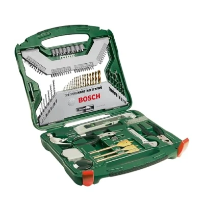 Image of Bosch Accessories 103 Pieces X Line Titanium Drill and Screwdriver Bit Set (for Wood, Masonry Metal, Drills)