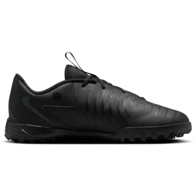 Image of Nike Performance JR Phantom GX Academy TF Unisex Astro turf trainers for kids, Size: 3.5, Black/deep jungle black Textile/synthetics
