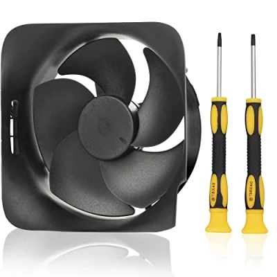 Image of Gorliskl Replacement Internal Cooling Fan for Xbox Series X (XSX) Console，with Opening Tool