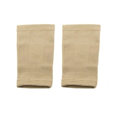 Image of sourcing map 1 Pair Elbow Compression Sleeve for Men and Women, Khaki Brace Tennis Golfer Support Workout, Weightlifting