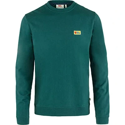 Image of Fjallraven 87070 667 Vardag Sweater M/Vardag M Sweatshirt Men&#039;s Arctic Green Size S