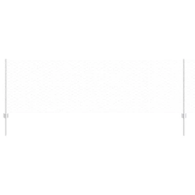 Image of vidaXL Fence Posts 11 pcs U Channel 80 cm Galvanised Steel