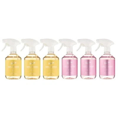 Image of Designer Fragrances 6 Pack Daisee &amp; Tu Est Belle Fabric Freshener Fragranced Light Mist Fresheners All Household Fabrics Leaving Fresh Smelling Breezy For Days 500ml