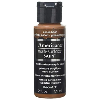 Image of DecoArt Acrylics Multi Purpose Paint, Cocoa Bean Satin