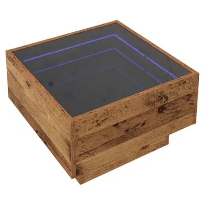 Image of vidaXL Coffee Table Old wood 50 x 30 cm Engineered