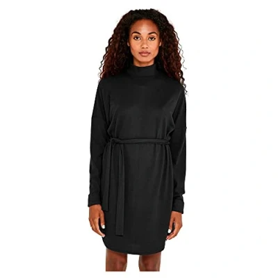 Image of Noisy may Women&#039;s Nmcity Ava L/S Short Dress Noos, Black, S