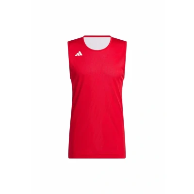 Image of adidas Performance 3G Speed Reversible Basketball Top Team power red white, Men&#039;s, Size: XS, white