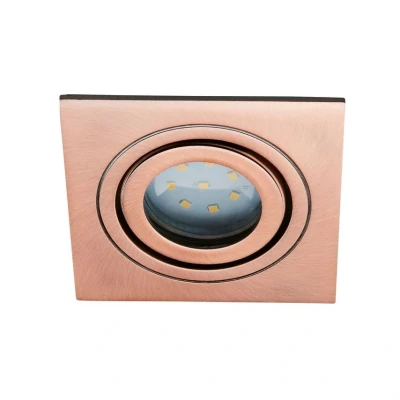 Image of SPA 38577 BRCOP Cali Tilt Downlight, IP65, Brushed Copper, Square