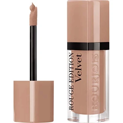 Image of Bourjois Rouge Edition Velvet Liquid Lipstick 31 Floribeige! Nudes, 6.7ml