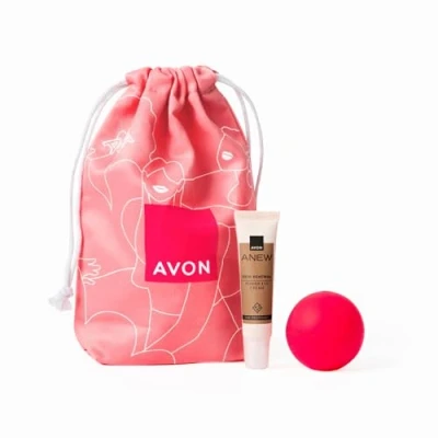 Image of Avon Anew Power Eye Cool and Reset Gift Set, Includes Renewal Cream &amp; Cooling Facial Massager, Formulated with Protinol Technology, For Firmer Looking Skin, Cruelty Free