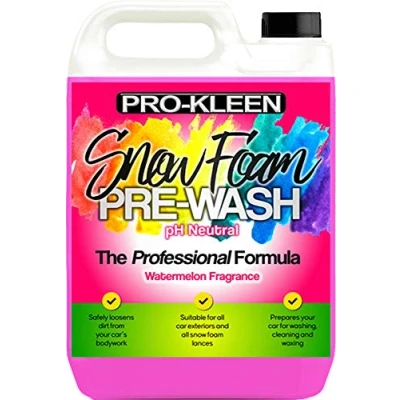 Image of Pro Kleen pH Neutral Snow Foam Pre Wash 5L (Watermelon)
