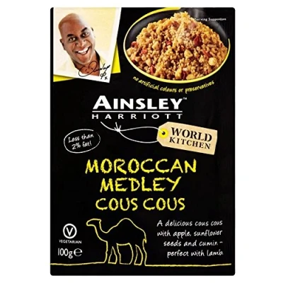 Image of Ainsley Harriott Moroccan Medley Cous (100g) Pack of 6