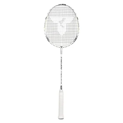 Image of Talbot Torro Isoforce 1011 Badminton Racket, 100% Carbon4, Ultralight 80 g Total Weight, Graphite Handle, Winner of the Red Dot Design Award 2018, 439565