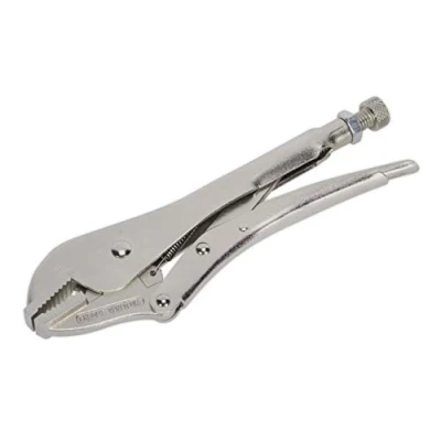 Image of Sealey Premier Locking Pliers Straight Jaws 230mm 0 45mm Capacity