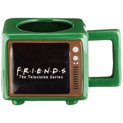 Image of FRIENDS Mug Retro TV Heat Changing Design 500ml Coffee in Presentation Gift Box Official Merchandise