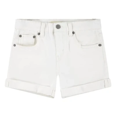 Image of Levi&#039;s Girlfriend Denim shorts for kids, Size: 16y, Cloud dancer