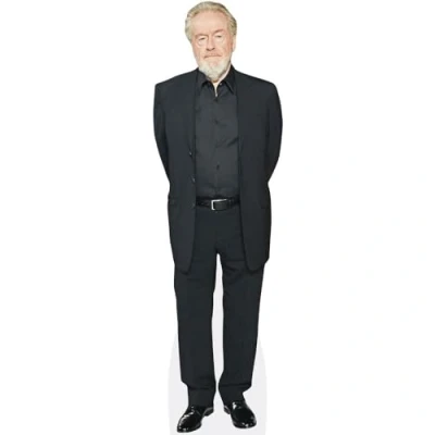 Image of Ridley Scott (Black Suit) Mini Size Cutout