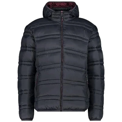 Image of CMP Man Jacket Snaps Hood, Anthracite, 54