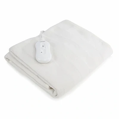 Image of Carmen Single Heated Under Blanket with Overheat Protection White