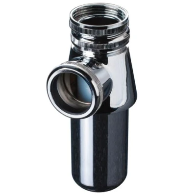 Image of Wirquin Macdee Extension 350mm Tube &amp; Wall Flange for Designer Bottle Traps PET11CP